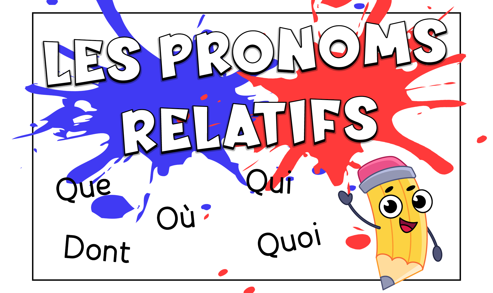 Los pronombres relativos en francés