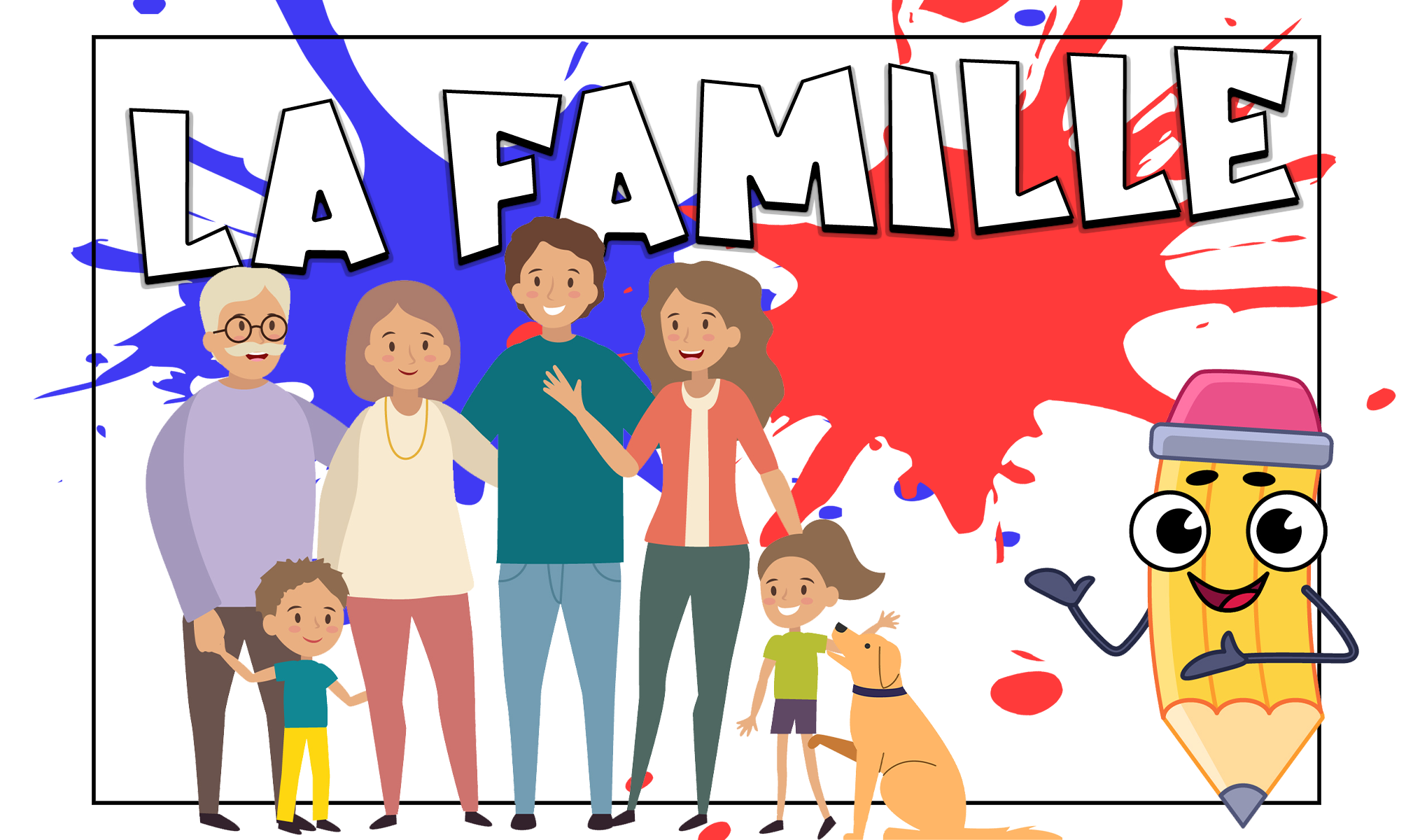Vocabulario de la familia en francés